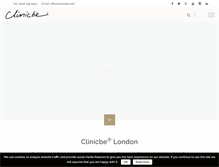 Tablet Screenshot of clinicbe.com
